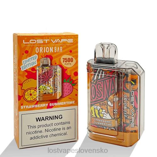 Lost Vape Price - Lost Vape Orion bar na jedno použitie | 7500 šluk | 18 ml | 50 mg 40V898 jahodové leto