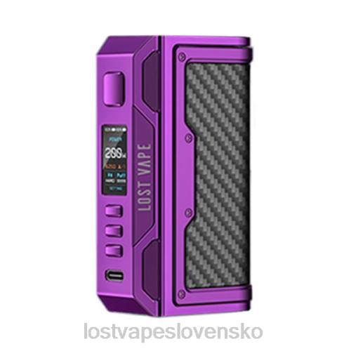 Lost Vape Amazon - Lost Vape Thelema quest 200w mod 40V8186 fialové/uhlíkové vlákno