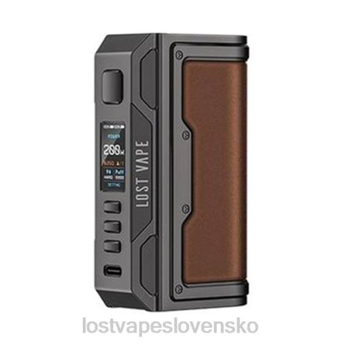 Lost Vape Bratislava - Lost Vape Thelema quest 200w mod 40V8182 gunmetal/koža