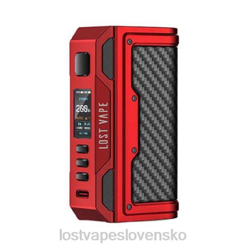 Lost Vape Price - Lost Vape Thelema quest 200w mod 40V8178 matná červená/uhlíkové vlákno