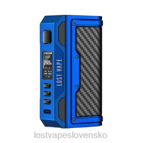 Lost Vape Review - Lost Vape Thelema quest 200w mod 40V8177 matná modrá/uhlíkové vlákno