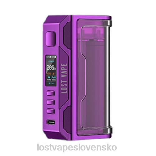 Lost Vape Review - Lost Vape Thelema quest 200w mod 40V8187 fialový/číry